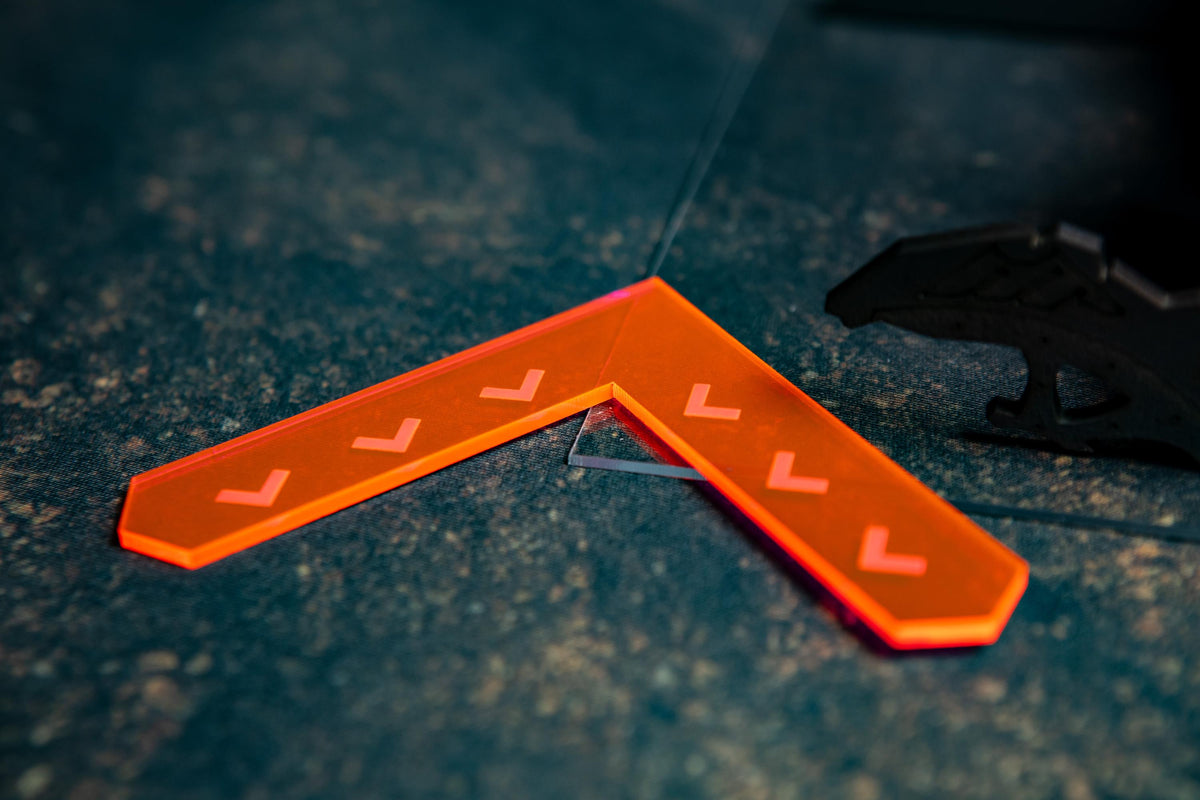 Deployment Zone Markers - Warhammer 40K Neon Acrylic Zone Markers Set