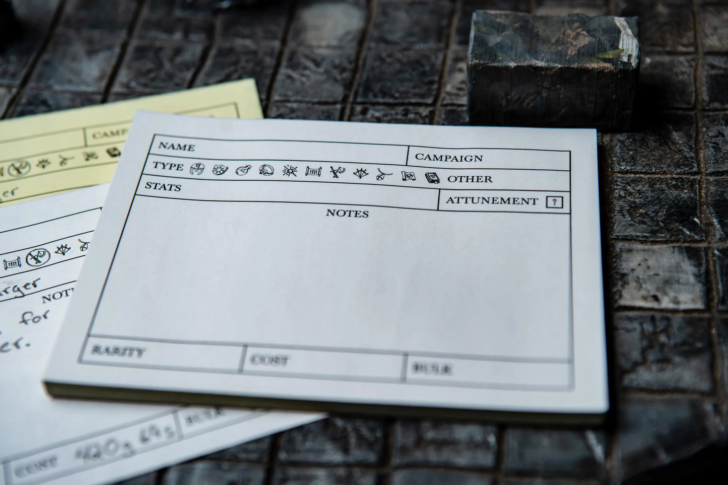 Loot Receipt Booklet – Magic Item Tracker for Dungeon Masters