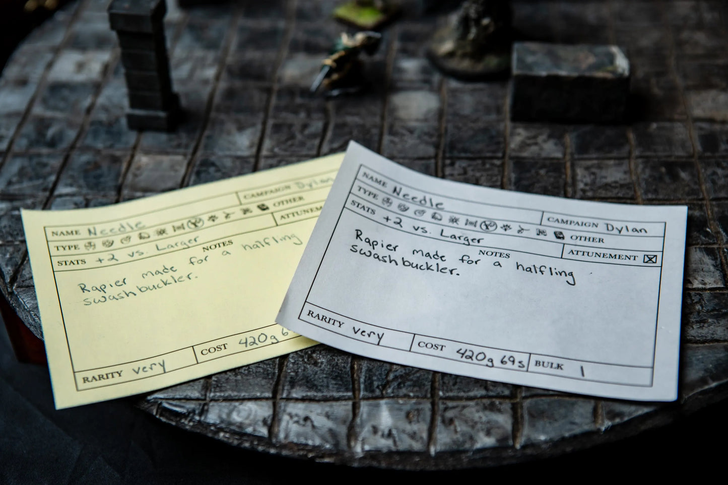 Loot Receipt Booklet – Magic Item Tracker for Dungeon Masters