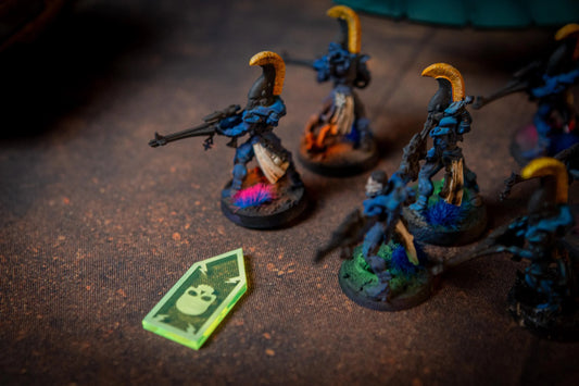 Battle Shock Tokens Set of 10 - Warhammer 40K 10th Edition Status Markers