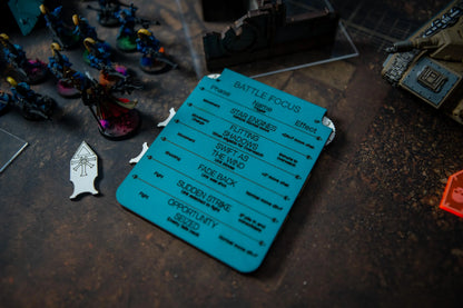 Battle Focus & Command Point Tracker - Warhammer 40K Dual Resource Tracker