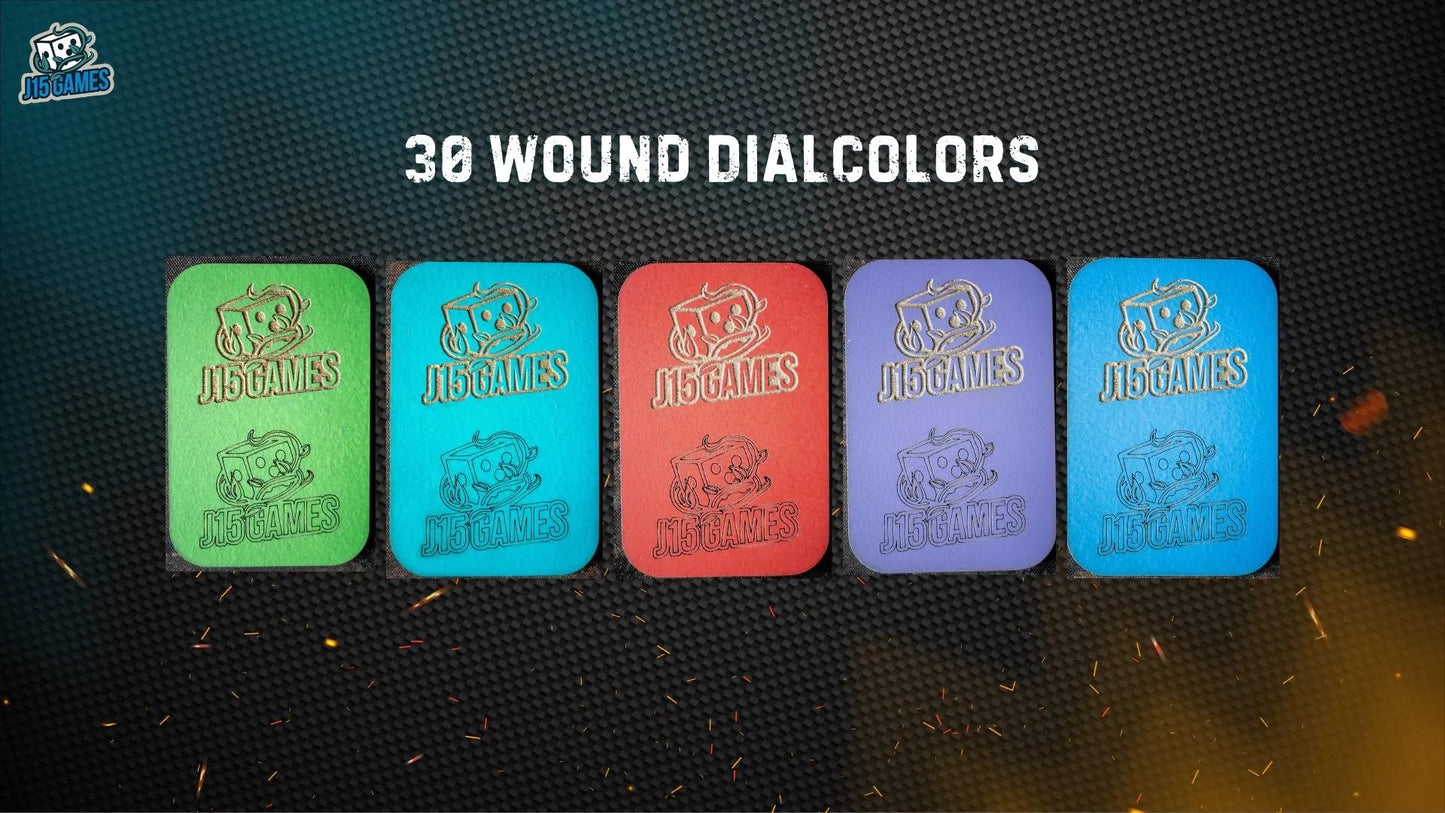 Elite Infantry 3 Wound Tracker 10 Pack - Warhammer 40K Multi-Wound Infantry