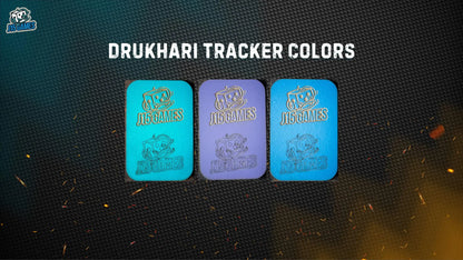Power from Pain Tracker – Warhammer 40K Drukhari Pain Token Tracker with Nesting Tokens