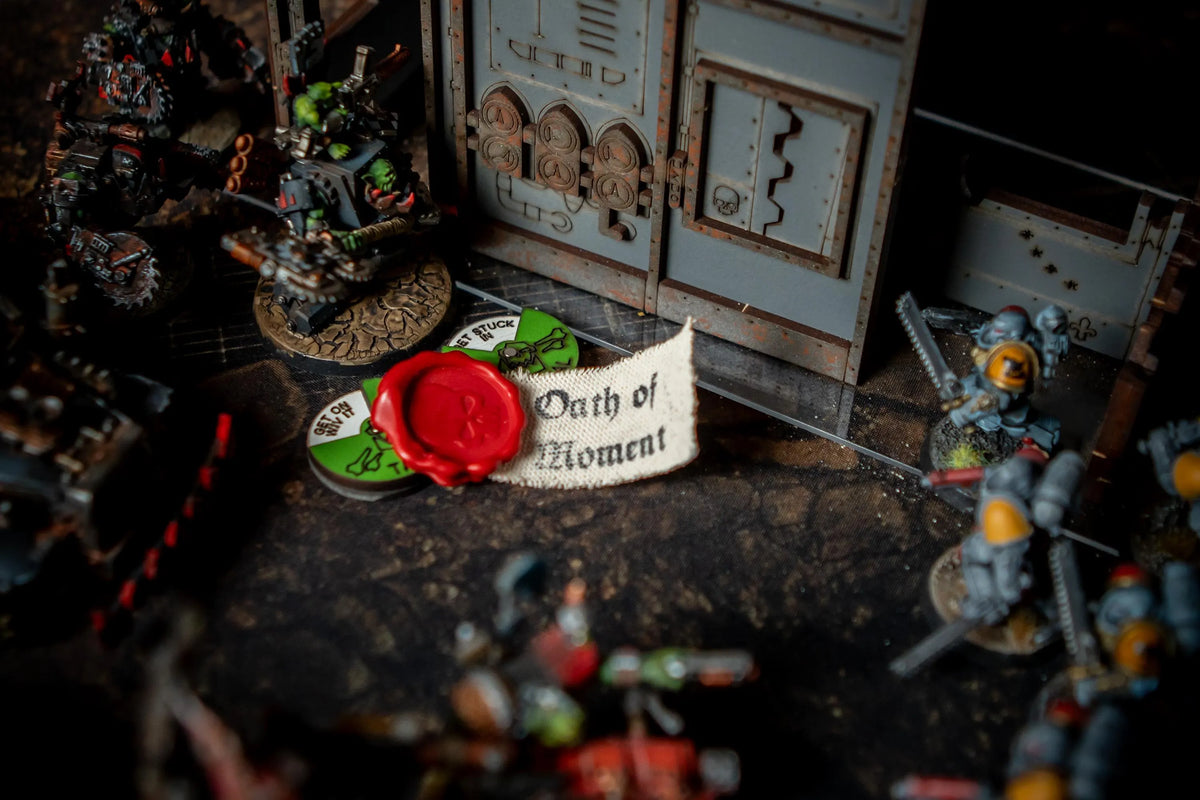 Oath of Moment Purity Seal - Warhammer 40K Space Marine Target Marker