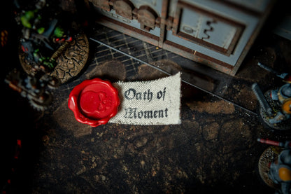 Oath of Moment Purity Seal - Warhammer 40K Space Marine Target Marker