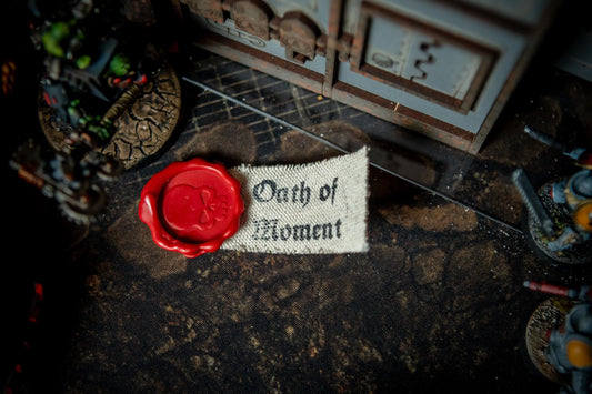 Oath of Moment Purity Seal - Warhammer 40K Space Marine Target Marker