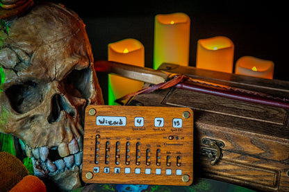 Full Caster Spell Slot Tracker – D&D Wizard, Cleric & Druid Spell Tracker
