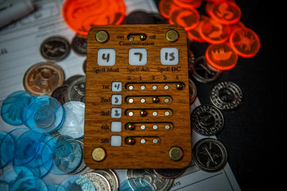 Half Caster Spell Slot Tracker - D&D Paladin, Ranger & Artificer Tracker