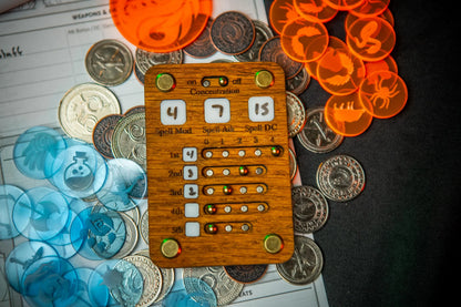 Half Caster Spell Slot Tracker - D&D Paladin, Ranger & Artificer Tracker