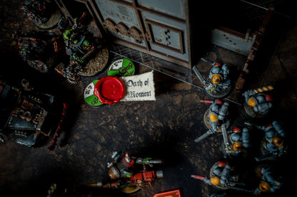 Oath of Moment Purity Seal - Warhammer 40K Space Marine Target Marker