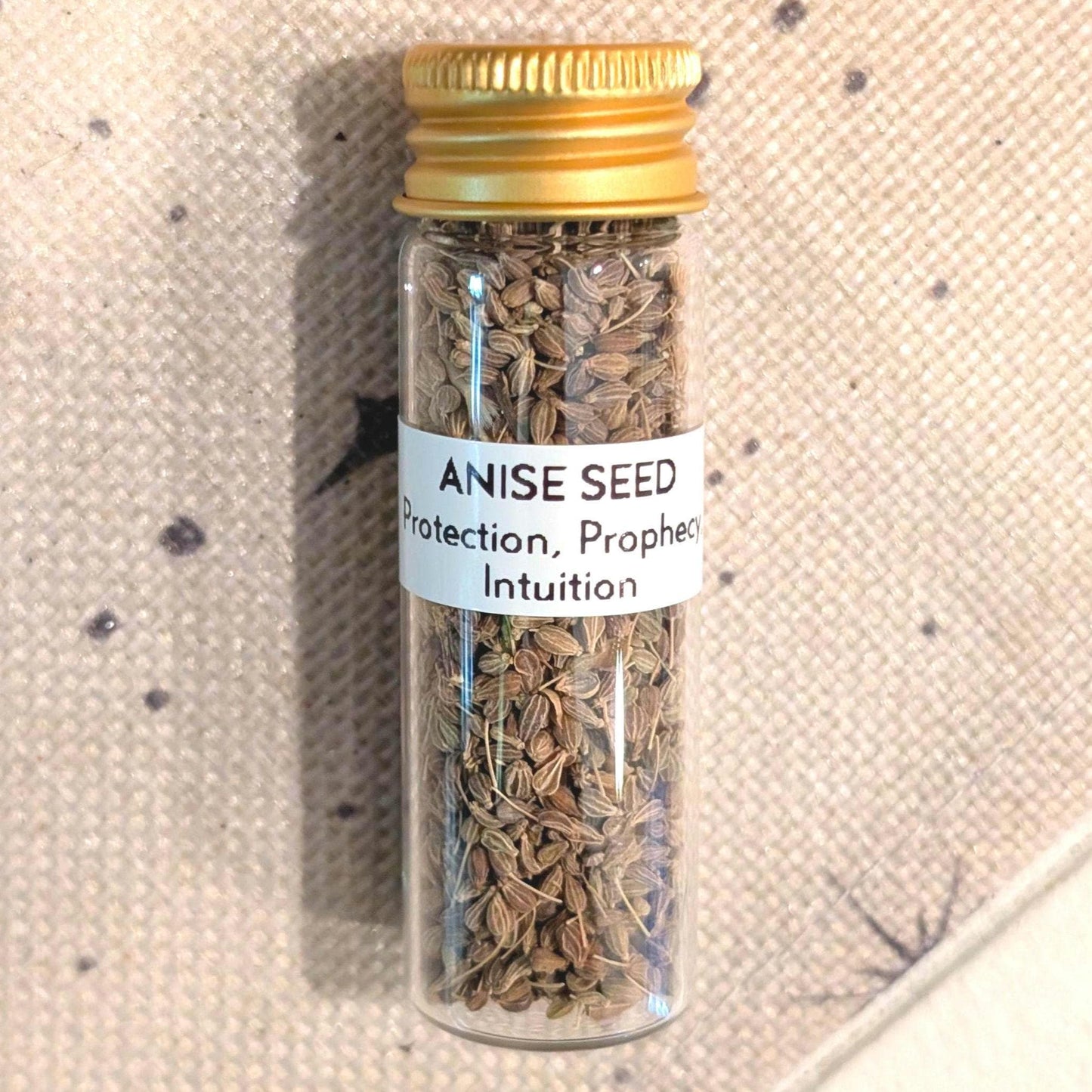 Anise Seed - Protection, Prophecy, & Intuition | 15mL Herb Glass Jar