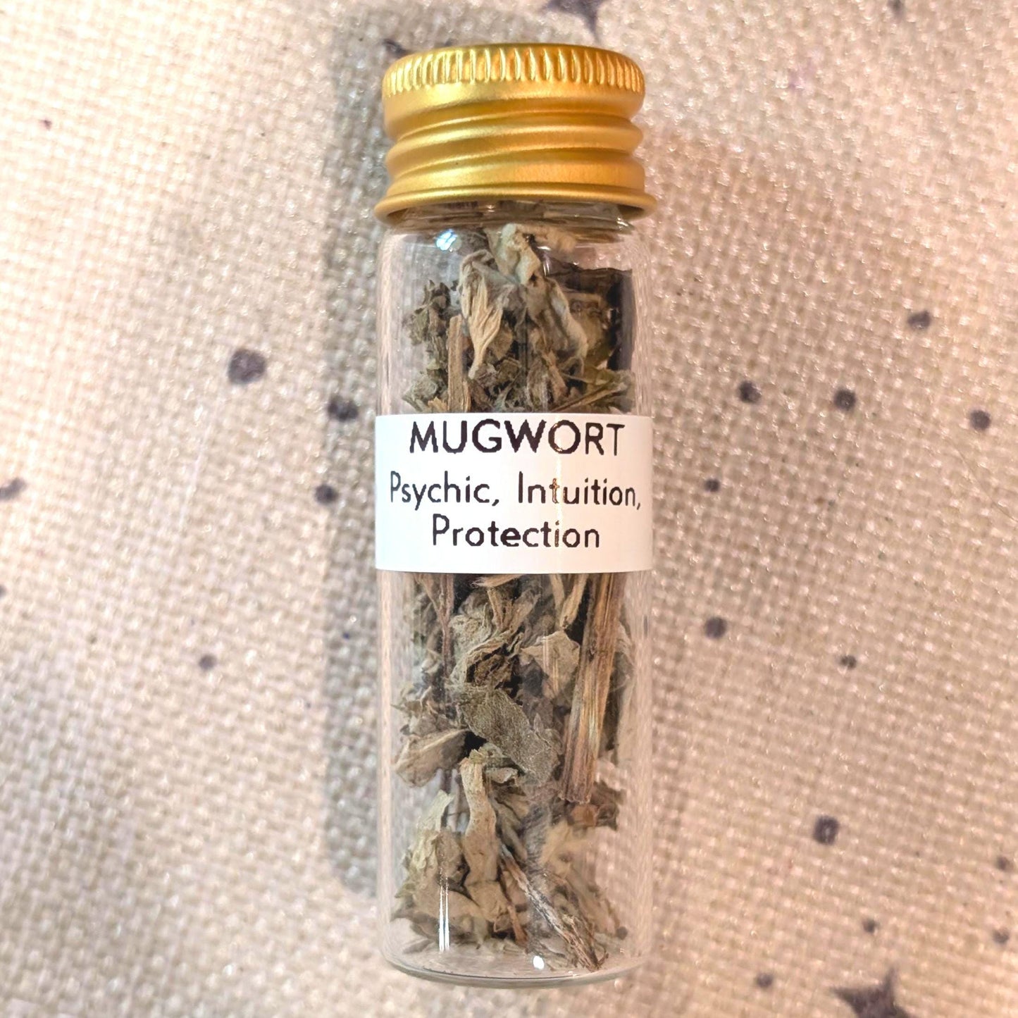 Mugwort (Wormwood) - Psychic, Intuition & Protection | 15mL Herb Glass Jar