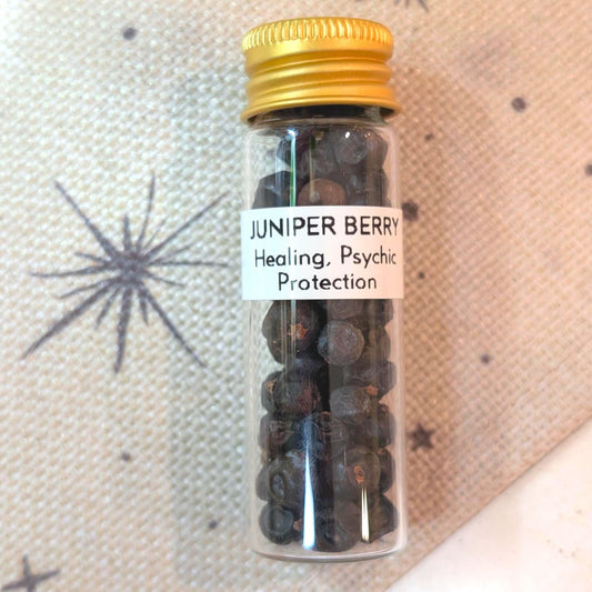 Juniper Berries - Healing, Psychic, & Protection | 15mL Herb Glass Jar