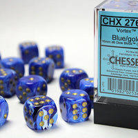 Chessex: D6 Vortex Dice set - 16MM