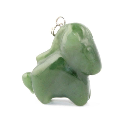 Cartoon Horse Charm-Pendant — Canadian Jade