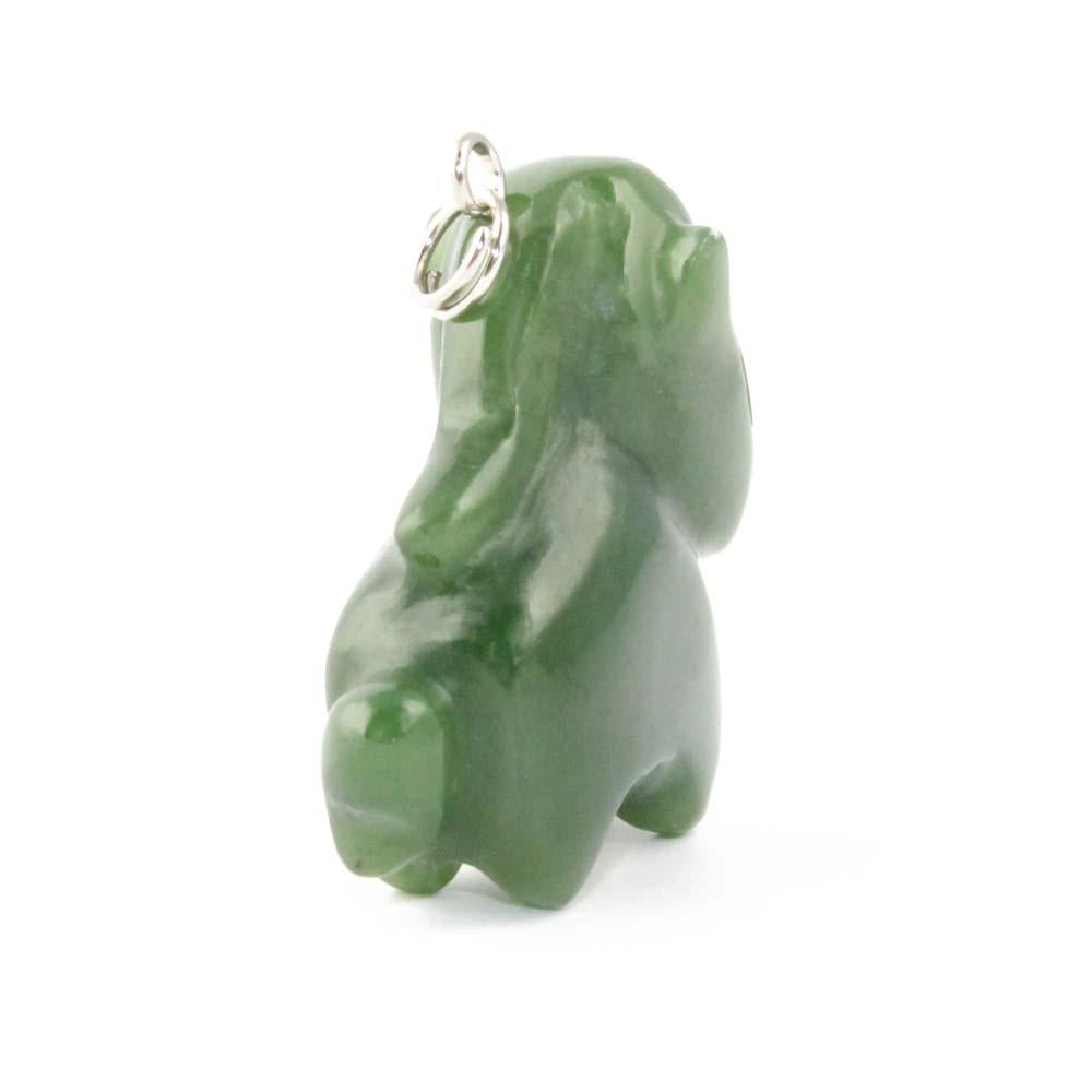 Cartoon Horse Charm-Pendant — Canadian Jade
