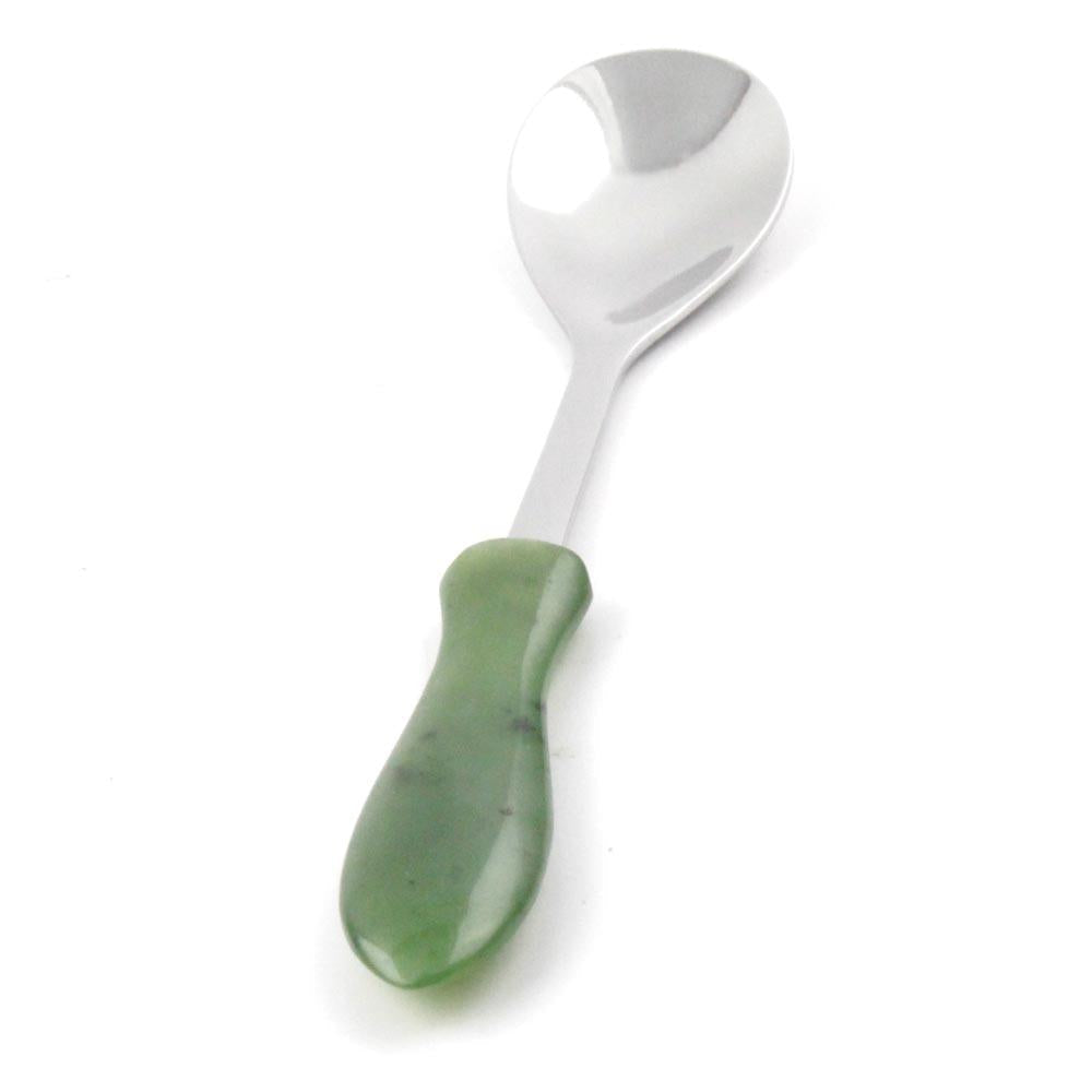 Jade Sugar Spoon — Canadian Nephrite Jade