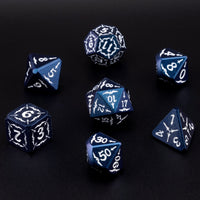 Indigo Moonrise Dice Set