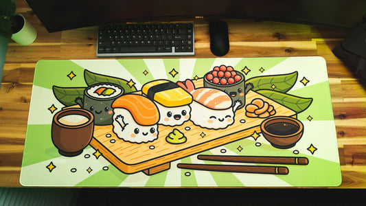 "Roll Call: Zen" — Kawaii Deskmat