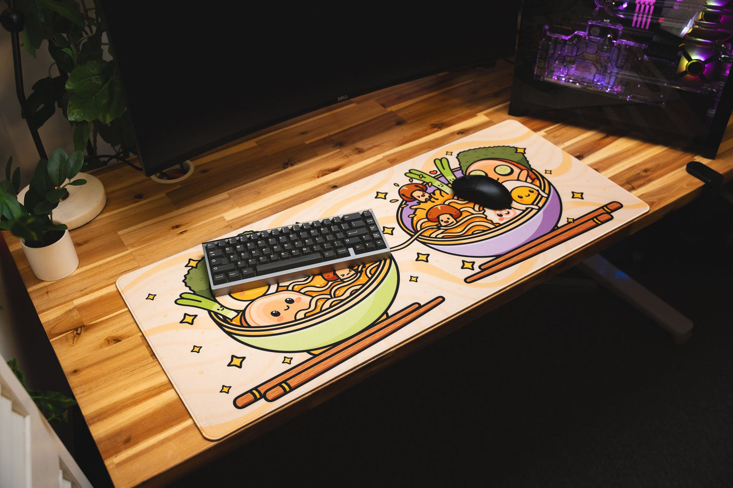 "Ramen & Friends" — Kawaii Deskmat