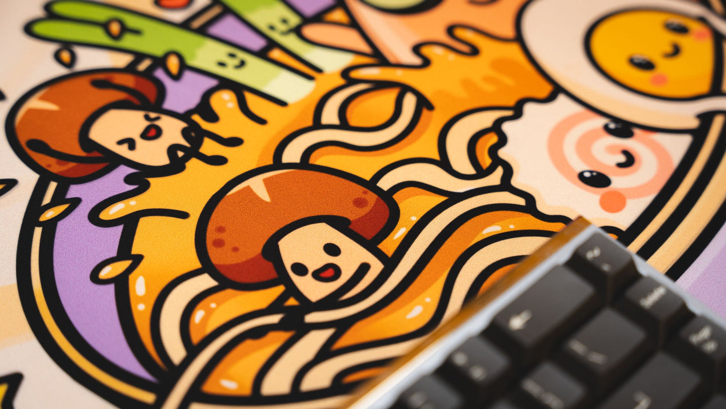 "Ramen & Friends" — Kawaii Deskmat