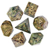 Jasper Gemstone Dice Set