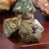 Jasper Gemstone Dice Set