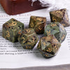 Jasper Gemstone Dice Set