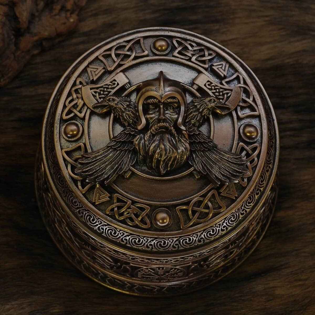 Viking Odin Jewelry Box