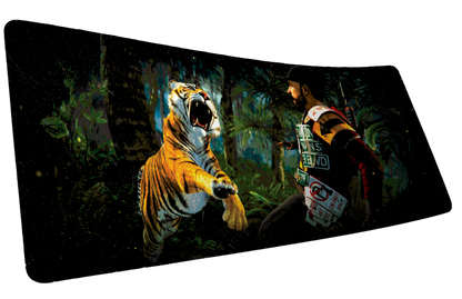 "Jungle Ambush" — Rust Deskmat
