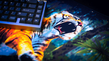 "Jungle Ambush" — Rust Deskmat