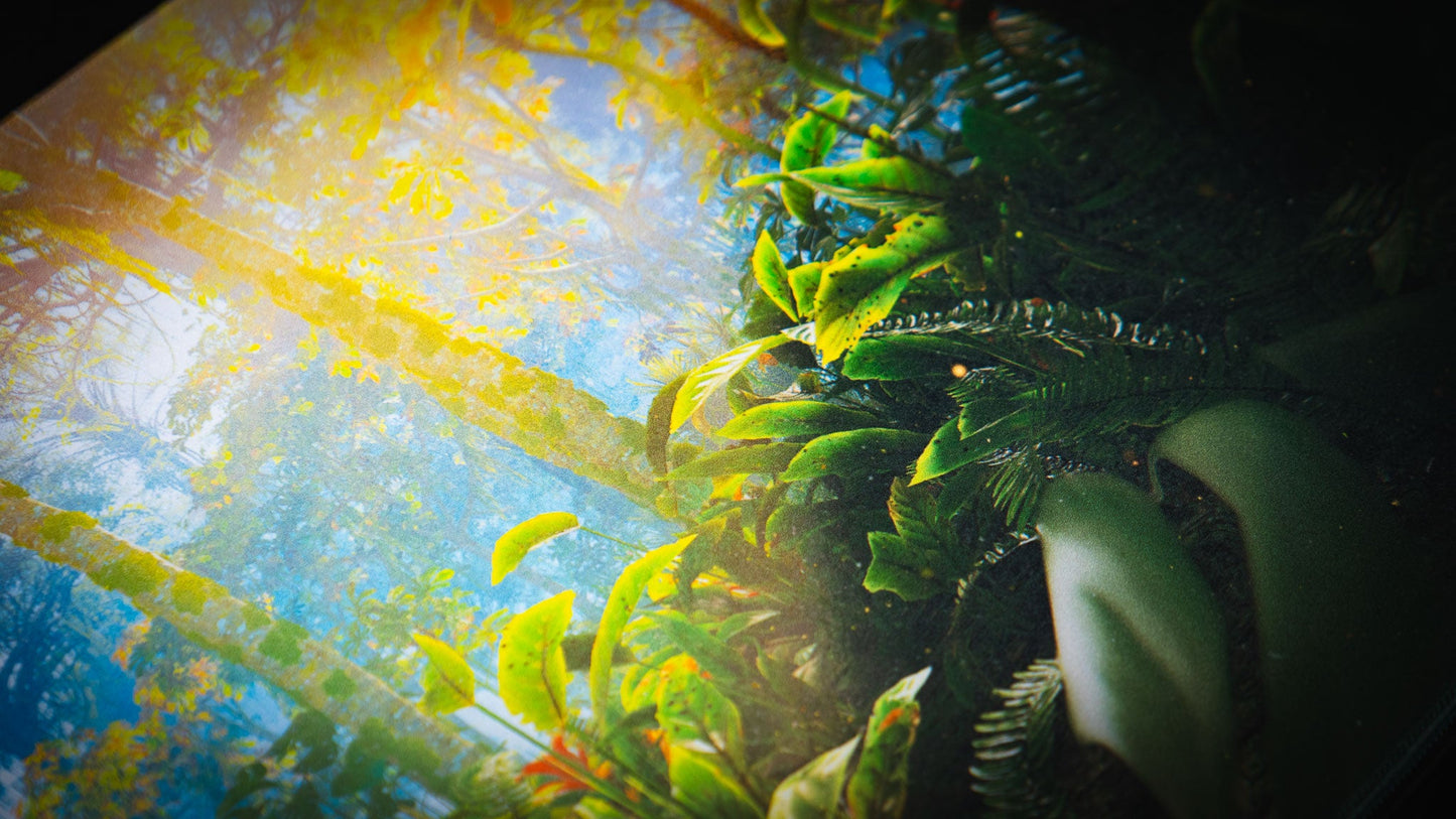 "Jungle Exploration" — Rust Deskmat