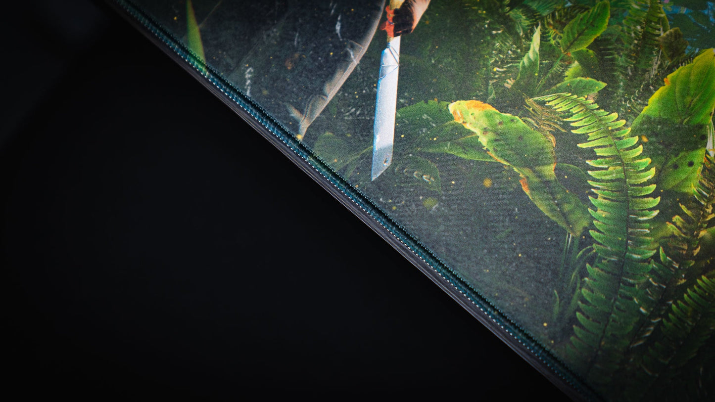 "Jungle Exploration" — Rust Deskmat