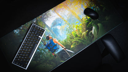 "Jungle Exploration" — Rust Deskmat