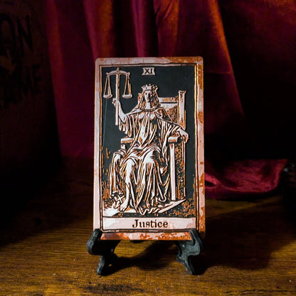 Justice Tarot Card Bookmark | Collector Edition