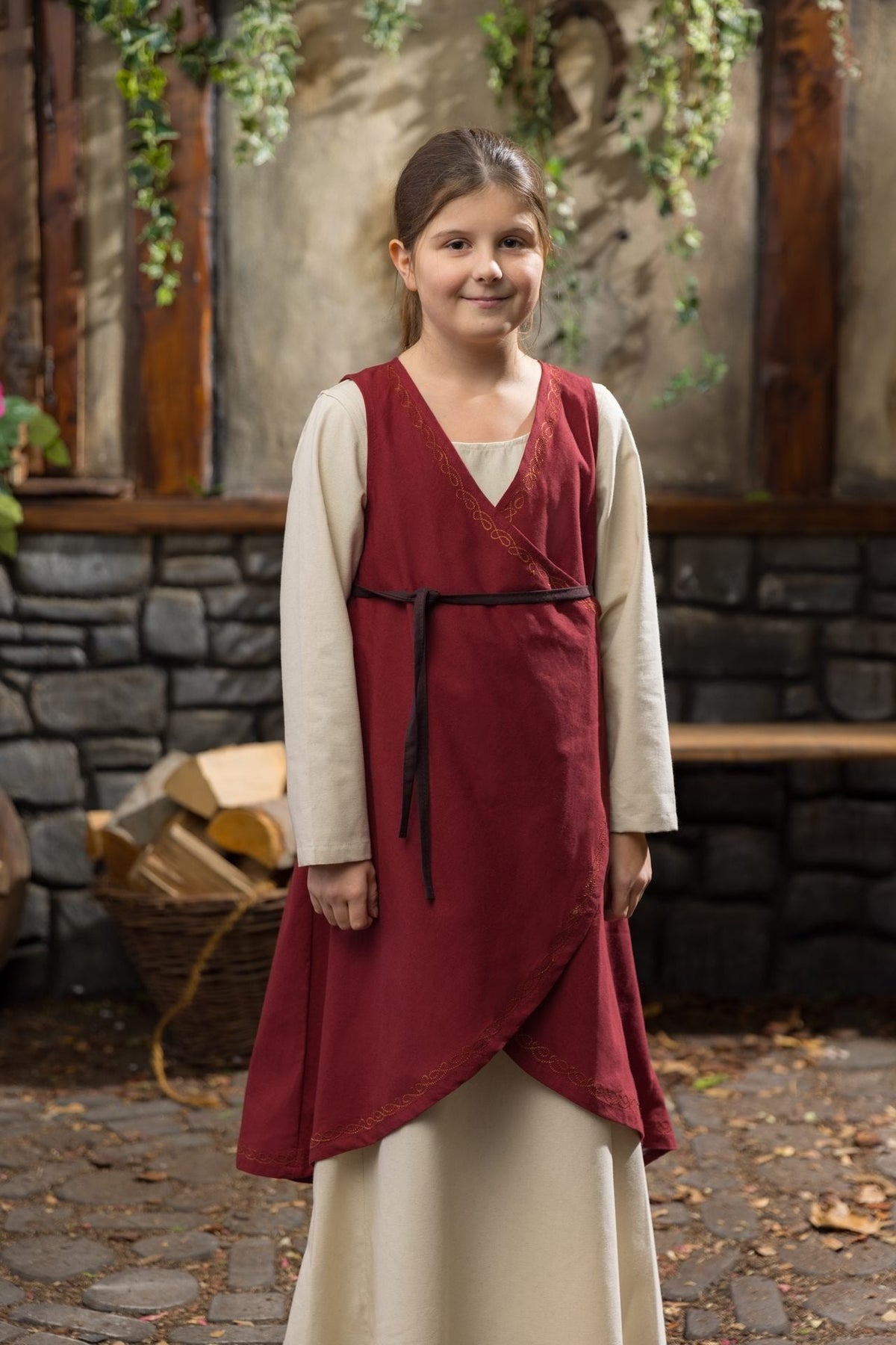 Children's Dress Ona Red