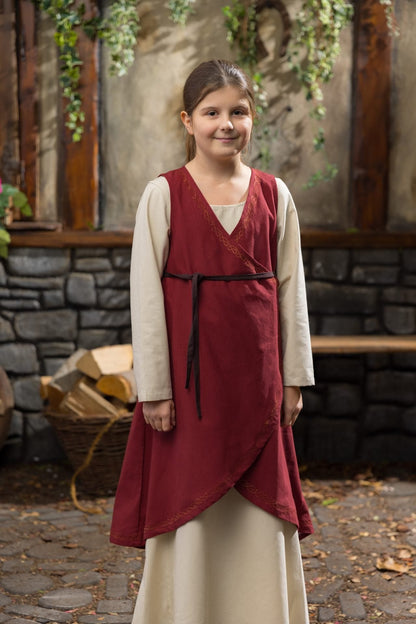 Children's Dress Ona Red