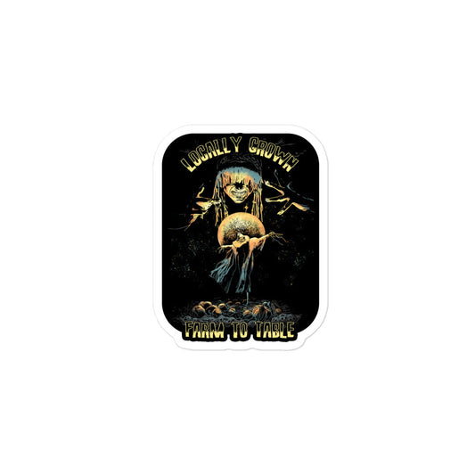 Locally Grown Farm to Table — Evil Druid D&D Sticker