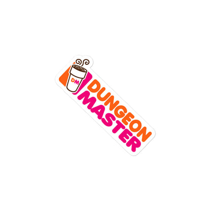 Dunkin DM — Dungeon Master D&D Sticker