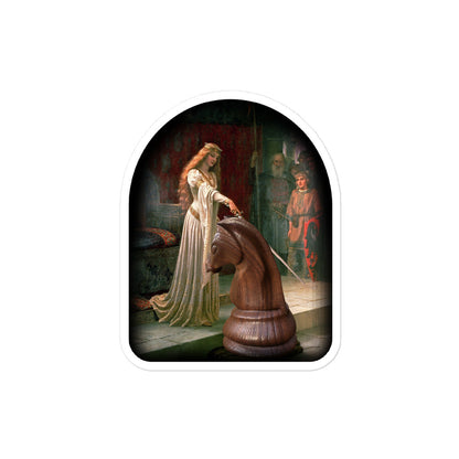 The Accolade - Chess Knight Sticker