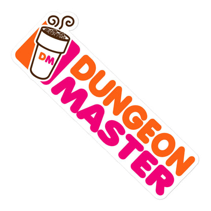 Dunkin DM — Dungeon Master D&D Sticker