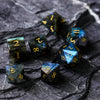 Labradorite Gemstone Dice Set