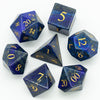 Lapis Lazuli Gemstone Dice Set