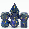 Lapis Lazuli Gemstone Dice Set