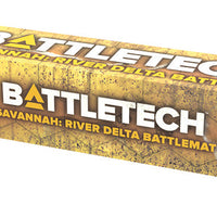 Battletech - Savannah Large Lakes/Box Canyon Battlemat