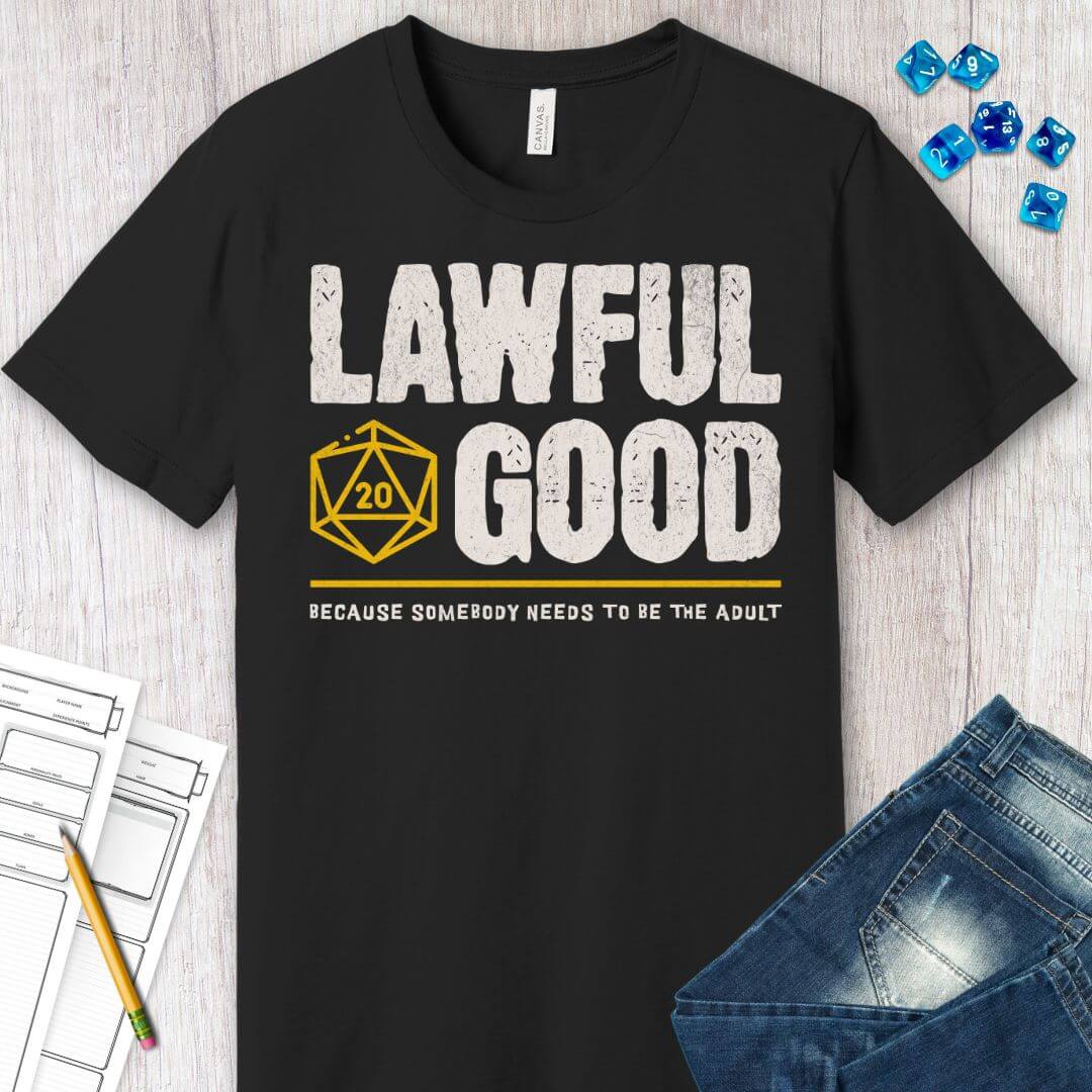 Lawful Good Shirt – D&D Alignment T-Shirt