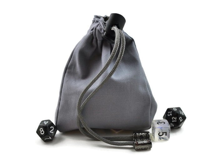 Lawful Neutral Dice Bag, Tan