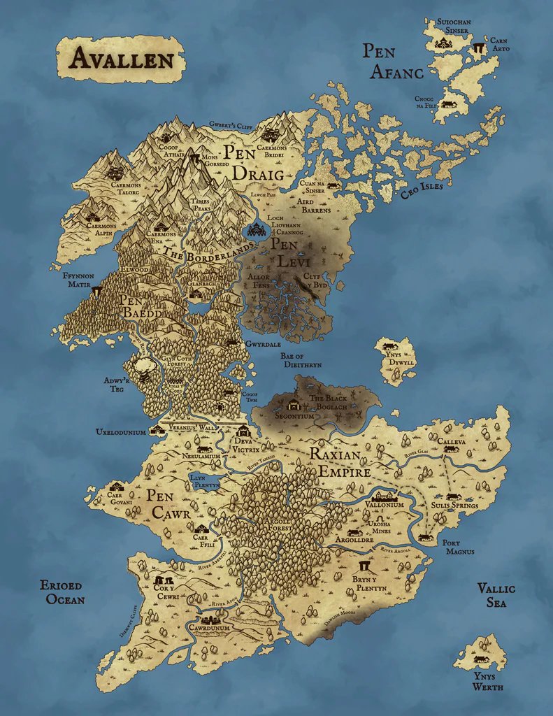 Legends of Avallen - Core Rulebook