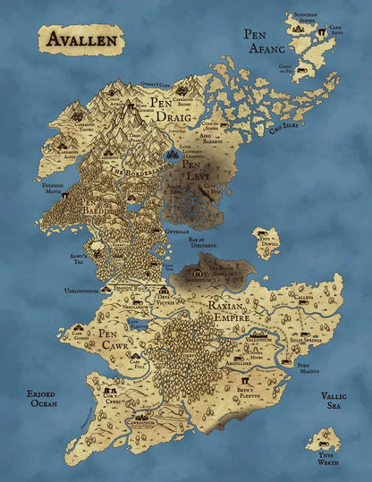 Legends of Avallen - Core Rulebook