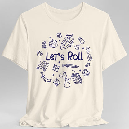 Let's Roll Doodle DnD Shirt